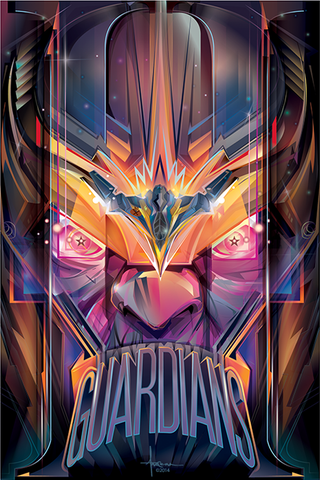 Illustration for article titled GOTG 2 might not be real yet, but this lovely Poster is